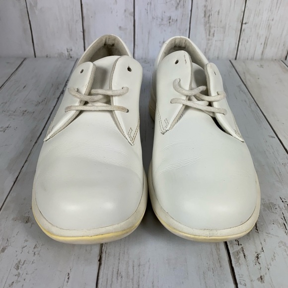 Merrell Womens Topo Oxford Pro Size 7.5 White Lace Up Sneaker Shoes - Picture 4 of 13